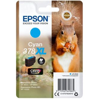 Epson Squirrel C13t37924020 Cartucho De Tinta 1 Pieza(s) Original Alto Rendimiento (xl) Cian