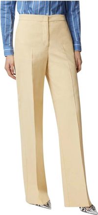 Pinko Mujer, Pantalones, Amarillo, Talla: S