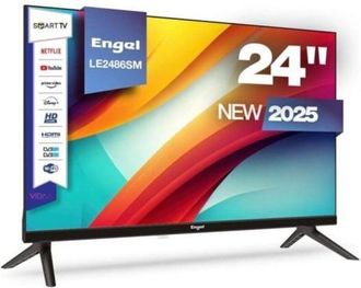 Engel Televisi&oacute;n Led - Engel - Le2486sm - 24 Pulgadas - Hd Ready - Smart Tv - Wi-fi