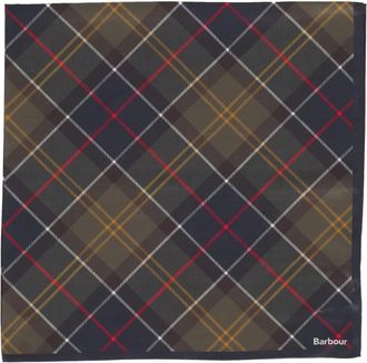Barbour Kinsale Hoofd/Nek Sjaal - unisex - Sjaals - Groen - ONE Size - Polyester - Accessoires