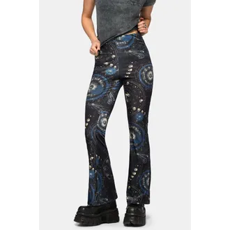 Disturbia Elise Celestial Velour Flare Trousers in Blue at Nordstrom, Size 12