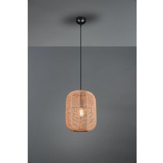 Trio Leuchten Runa L&aacute;mpara Suspensi&oacute;n Difusor Fibra Natural &Oslash;35 Cm Trio Iluminaci&oacute;n