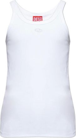 Diesel Tops, Heren, Wit, XL, Sleeveless Top