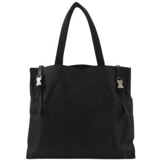 Prada Pre-owned Bolso Tote de Nylon - Pre-owned - Mujer - Negro - ONE SIZE