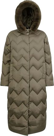 Geox Piumino lungo Chloo - Marrone