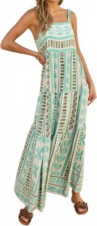 Dress Forum Tiered Maxi Dress In Island Time