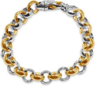 Pompeii3 Mens Rolo Link 14k Gold (76gram) or Platinum (122gram) 12mm Bracelet 8.5