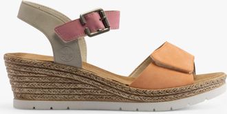Rieker 61960-90 Womens Sandals Multi - Multicolour - Size UK 6