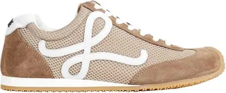 Loewe Schoenen, Heren, Beige, 46 EU, Leer, Ballet Runner 2.0 Mesh