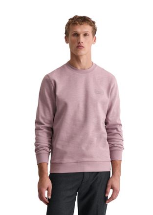 Marc O'Polo Sweatshirt MARC OPOLO regular fit aus weichem Bio-Baumwoll-Sweat, Herren, Gr. XL, violet mauve, Sweatware, Obermaterial: 100% Baumwolle, regular fit n