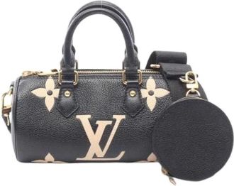 Louis Vuitton Pre-owned Mini Handbag - Dames - Vintage Mini Tas - Zwart - ONE Size - Leer - Vintage