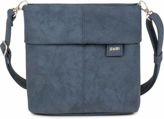 zwei M8 Schoudertas - Dames - Tassen - Blauw - Maat: ONE Size Leer