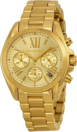 Michael Kors Bradshaw Chronograph Champagne Dial Ladies Watch MK5798