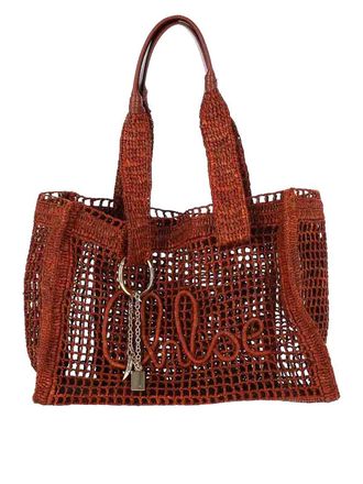 Chlo&eacute; east west summer banana tote bag