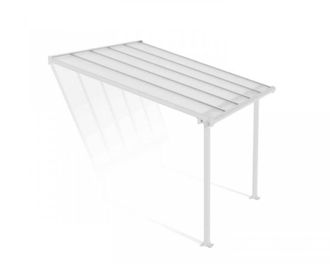 Palram Patio Cover Olympia 3 x 3.05 Clear - L307 x W300 x H305 cm - White