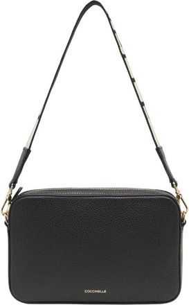 Coccinelle Tebe Small - Dames - Schoudertassen - Zwart - ONE Size - Leer - Tassen