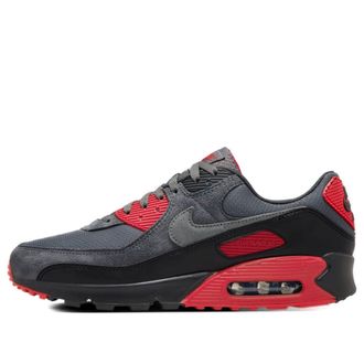 Nike Air Max 90 Smoke Grey Fire Red DM0029-007