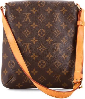 Louis Vuitton Musette Salsa Handbag Monogram Canvas PM shoulder bag - Bruin