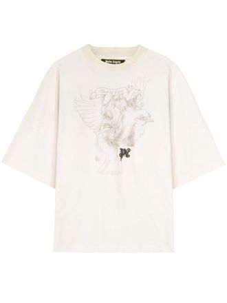 Palm Angels graphic-print cotton T-shirt - White