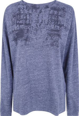 Maison Margiela T-Shirt Long Sleeve Numbers