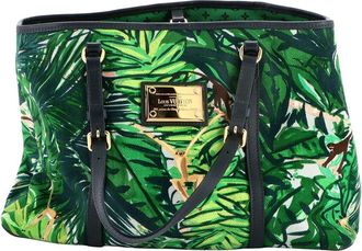 Louis Vuitton Ailleurs Cabas Limited Edition Printed Pm (Authentic Pre-Loved)