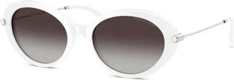 Michael Kors Mk 2245U 31008G Zonnebrillen - Dames - Zonnebrillen - Wit - 53 MM - Accessoires