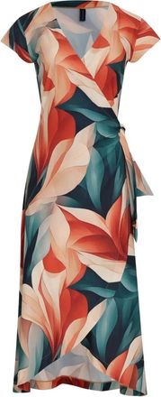 Lygia & Nanny Abito midi Falc&atilde;o a fiori - Blu