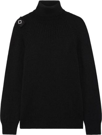 Mastrum trui - Heren - Coltruien - Zwart - S - Wol - Truien & Vesten