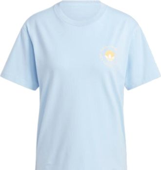 adidas (WMNS) adidas Graphic T-Shit Asia Sizing Blue IT9831