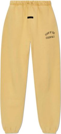 Fear of God Broeken, Dames, Geel, M, Katoen, Trainingsbroeken met Logo