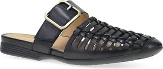 Dansko Womens Leilani Woven Mule Sandal In Black