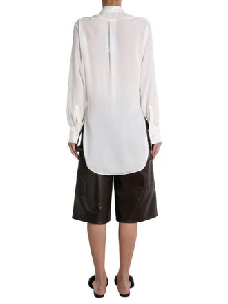 Bottega Veneta Quilted Shirt - White