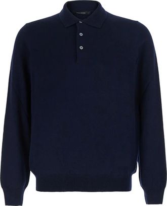 Tagliatore Truien & Vesten, Heren, Blauw, XL, Wol, Palmer Polo