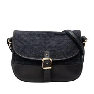 Louis Vuitton Pre-owned Cross Body Bags, female, Blue, Size: ONE SIZE Pre-owned Monogram Mini Berangere