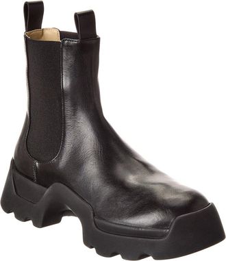 Proenza Schouler Stomp Leather Chelsea Boot