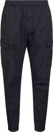 Stone Island Broeken, Heren, Blauw, W36, Katoen, Parachute Cargo Broek
