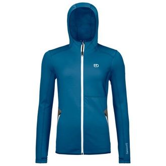 Ortovox Fleece Hoody Fleecejacke f&uuml;r Damen | blau