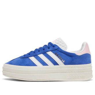 adidas (WMNS) adidas Gazelle Bold Lucid Blue Pink HQ6894