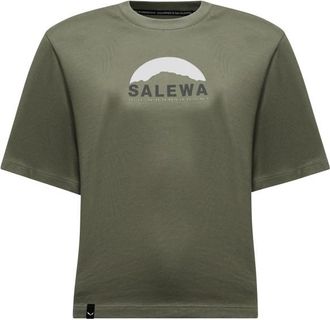 Salewa Eagle Sunrise T-Shirt S/S T-Shirt f&uuml;r Damen | oliv