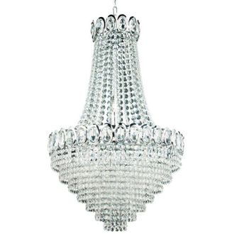 Searchlight Searchlight - Louis Philipe - L&aacute;mpara De Ara&ntilde;a De 11 Luces Con Acabado Cromado, E14