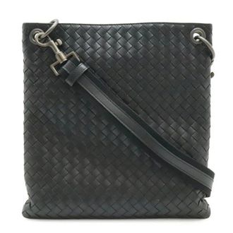 Bottega Veneta unisex, Pre-owned, Zwart, Maat: ONE Size Leer