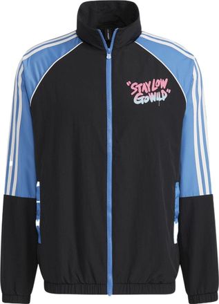 adidas neo M radio w wb Casual Sports Stand Collar Jacket Black HG9040