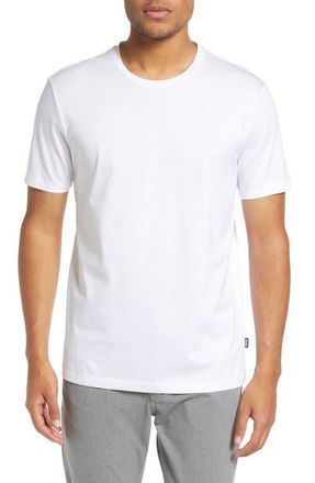 BOSS Tessler Slim Fit White Cotton T-Shirt at Nordstrom, Size Xxx-Large