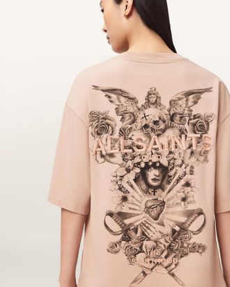 AllSaints Covenant Amelie Oversized T-shirt