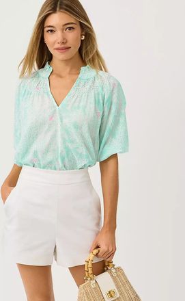 Lilly Pulitzer Lourdes Short Sleeve Top