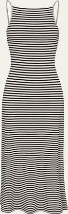 Anemos Giselle Striped Maxi Dress