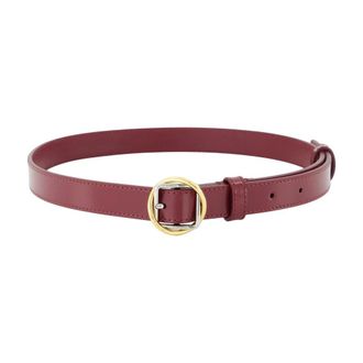 Jacquemus La Ceinture Salon Fine - Accessories - Mujer - Rojo - 85 CM