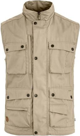 Fj&auml;llr&auml;ven Reporter Lite Vest Softshellgilet f&uuml;r Herren | beige