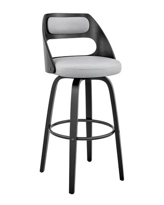 Armen Living Julius 26In Wood Bar Stool