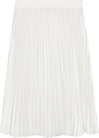 Lacoste logo-embroidered skirt - White